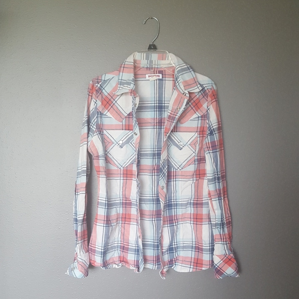 《True Religion》Pearl Snap Western Shirt